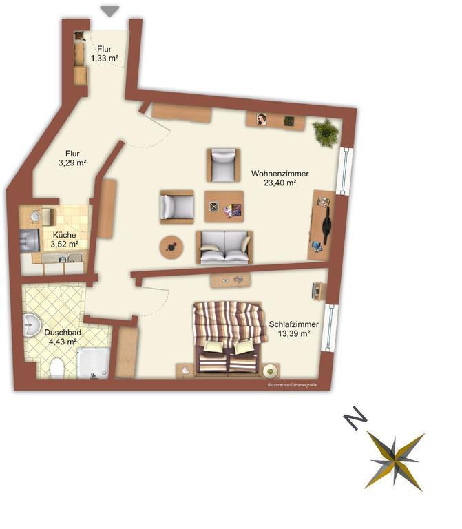 Ferienwohnung Kruppa Plön Exterior foto